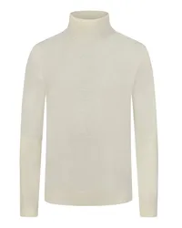 Maerz Rollkragenpullover aus softer Merinowolle Offwhite