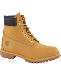 Timberland Wasserabweisende Boots aus Nubukleder mit Label-Gravur Cognac