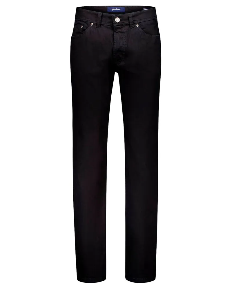 Atelier GARDEUR Jeans Nevio mit recycelter Baumwolle und Stretch, Regular Fit in Schwarz