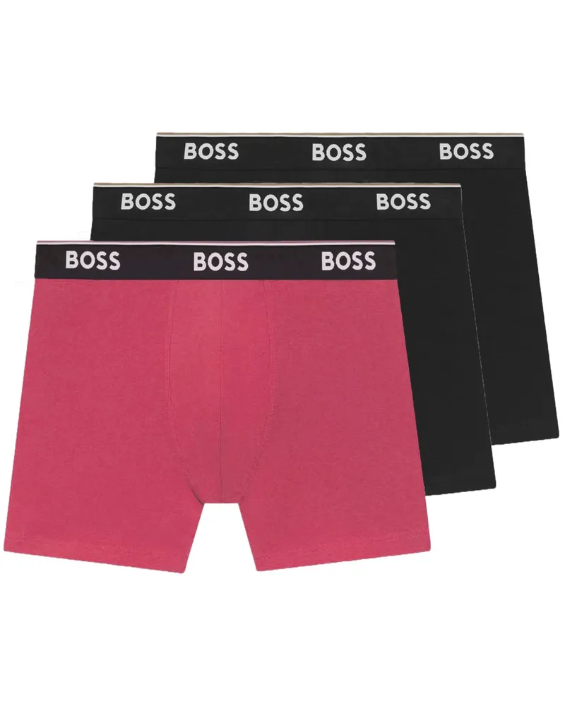 HUGO BOSS 3er Pack Boxer Briefs mit Stretchanteil in Multicolor