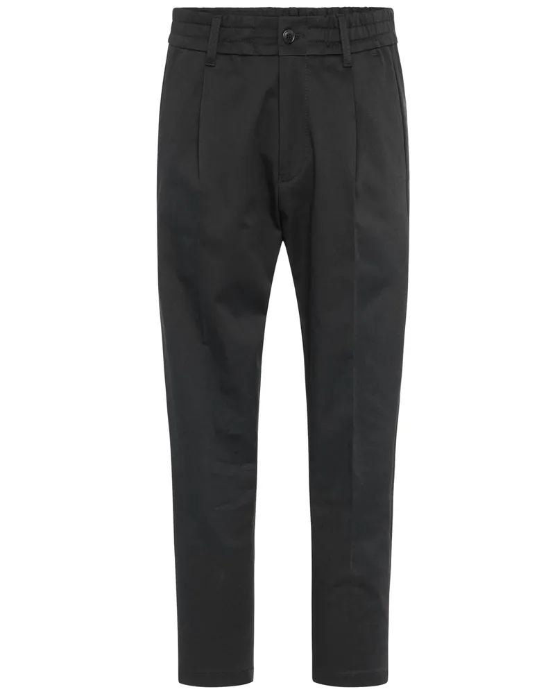 Drykorn Chino Chasy aus einem robusten Baumwollgemisch mit Stretch, Regular Fit in Schwarz