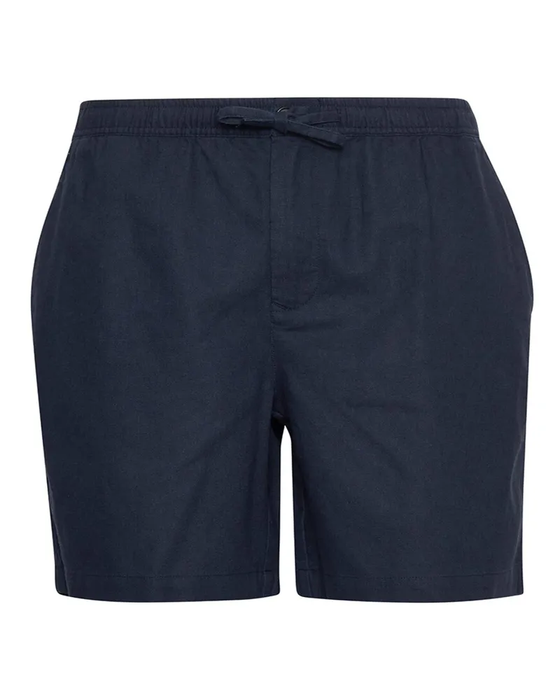 Barbour Bermudashorts aus Leinen-Baumwoll-Mix, Relaxed Fit in Marine