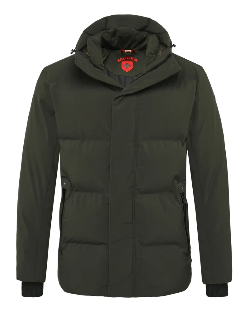 Wellensteyn Leichte Steppjacke mit Kapuze und Sorona® Aura-Isolation in Dunkelgrün