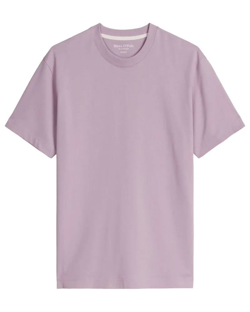 Marc O'Polo T-Shirt aus Bio-Baumwolle, Relaxed Fit in Flieder