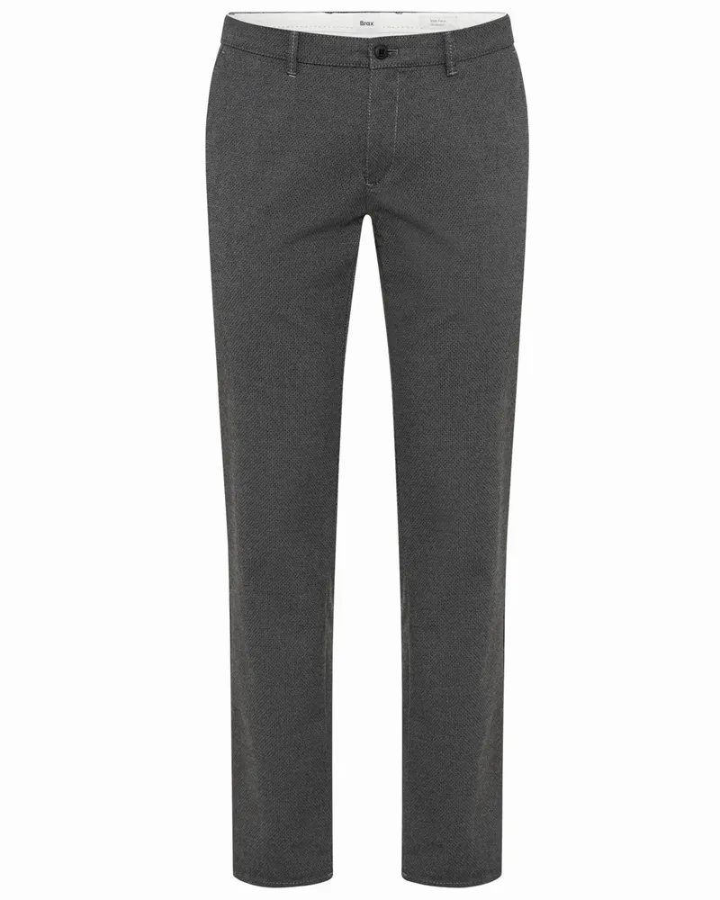 Brax WOO.LOOK Chino Fabio, Modern Fit in Anthrazit