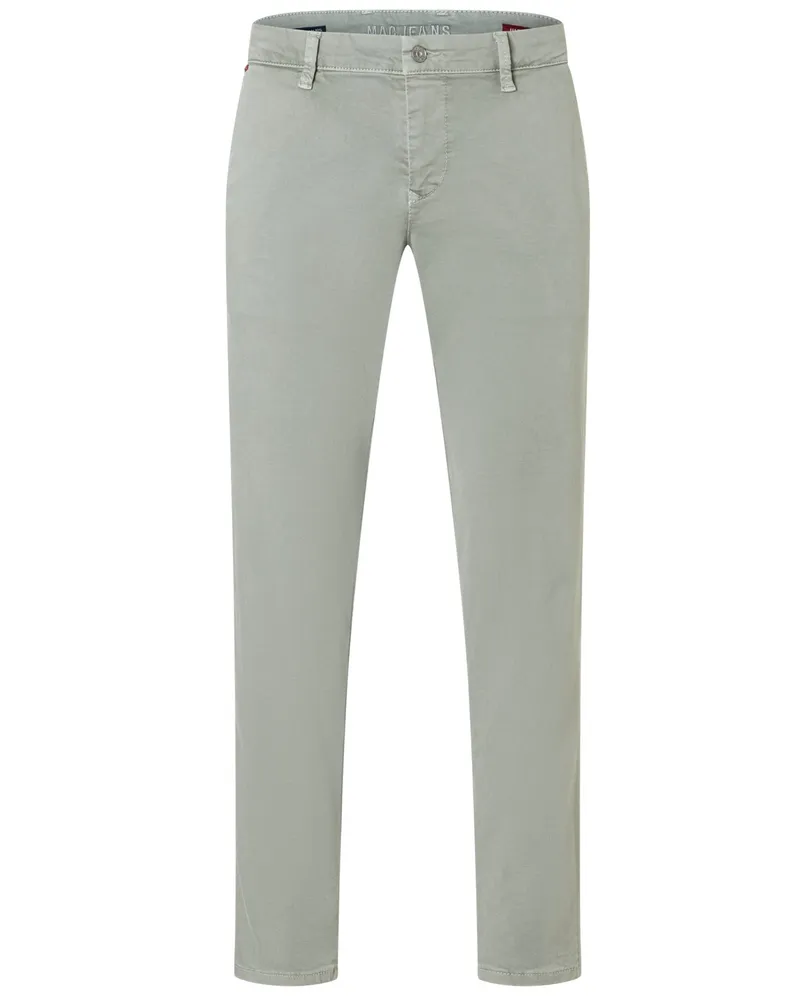 MAC Jeans Stretch-Chino Driver Pants aus einem Baumwoll-Mix, Modern Fit in Hellgrün