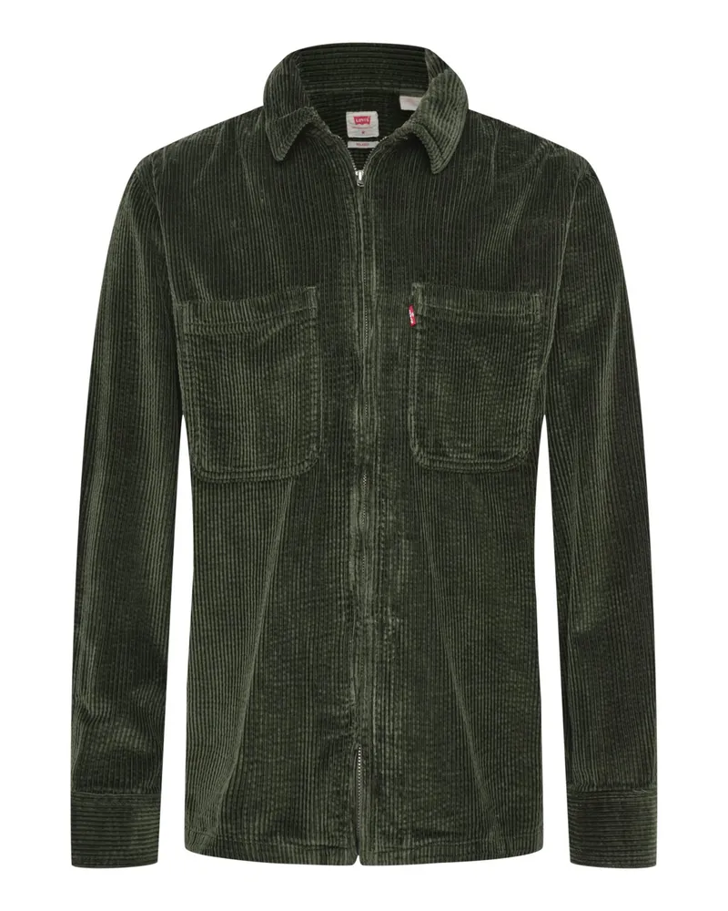 Levi's Cord-Overshirt in kastiger Silhouette, Regular in Oliv