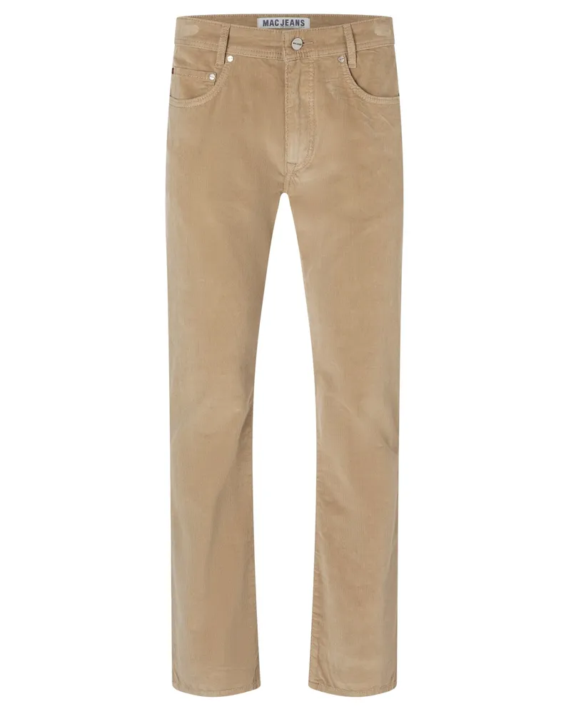 MAC Jeans 5-Pocket Cordhose Arne mit Stretchanteil, Modern Fit in Beige