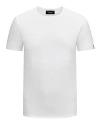 Replay Leichtes T-Shirt mit Rückennaht und O-Neck Weiß