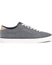 Tommy Hilfiger Canvas Sneaker in Bicolor-Optik Marine