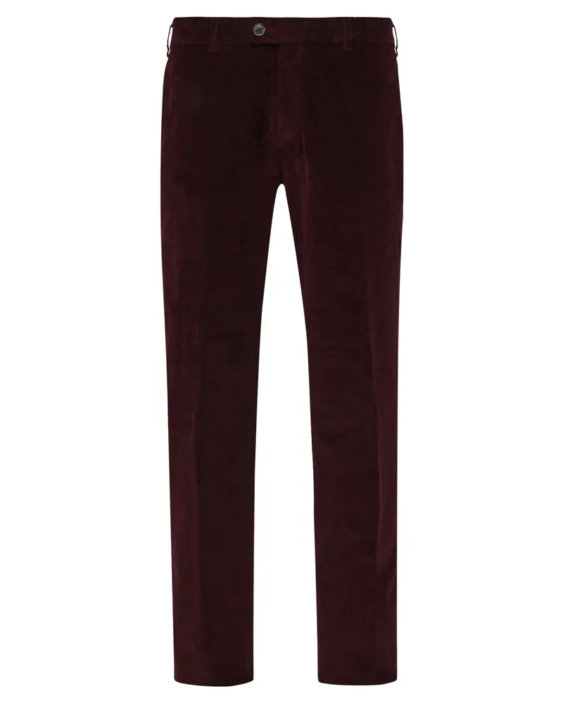 Hiltl Softe Genua-Cordhose Tilo I, Slim Fit in Rot