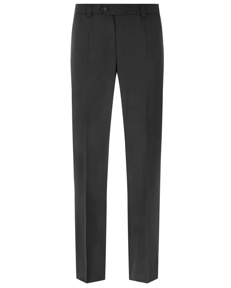 Meyer Hosen Business-Hose aus einem Schurwoll-Mix in Schwarz