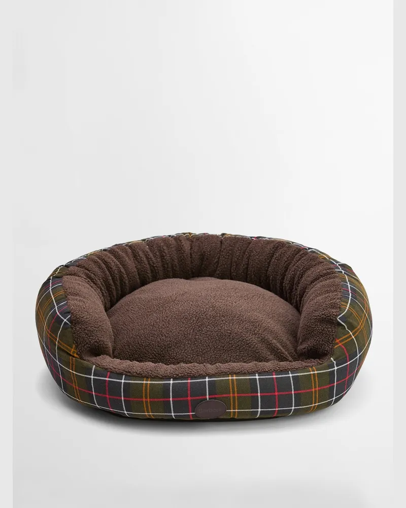 Barbour Hundebett Snuggle mit softem Fleecefutter, 76cm in Grün