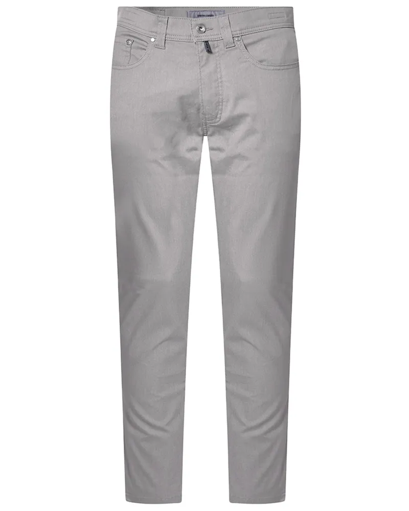 Pierre Cardin 5-Pocket Hose Futureflex mit Stretchanteil, Tapered Fit Hellgrau