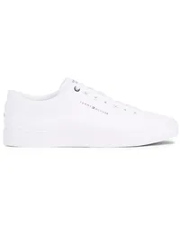 Tommy Hilfiger Low Top Sneaker aus Canvas Weiß