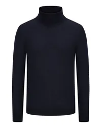 Gran Sasso Leichter Rollkragenpullover aus Merinowolle Marine