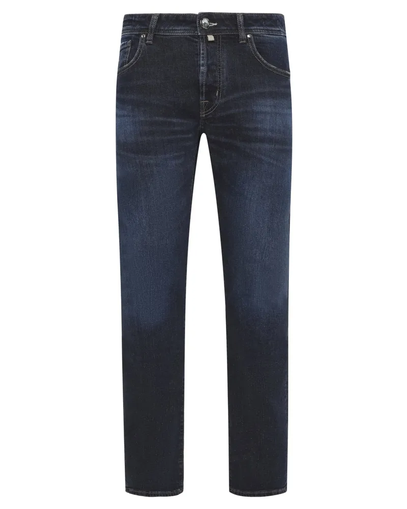 Jacob Cohën Heavy Denim-Jeans Bard Resort mit Stretch, Slim Fit in Marine