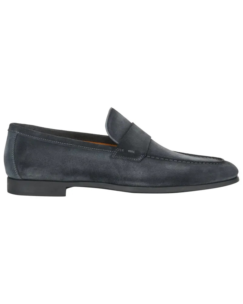 Magnanni Leichte Penny Loafer mit Flex-Sohle in Blau