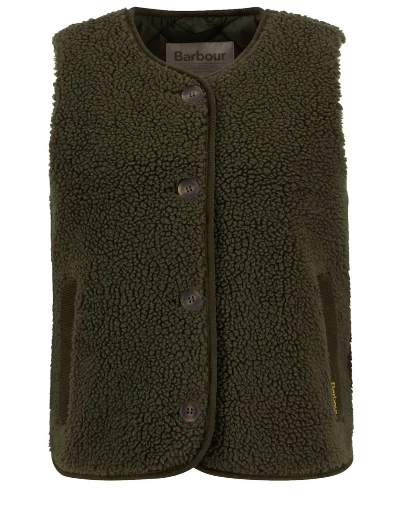 Barbour Wärmende Damen Fleeceweste Luciana in Oliv