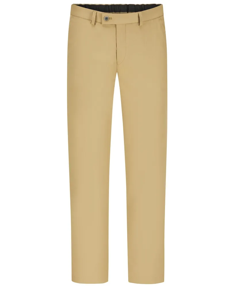 Hiltl Chino Trento mit Stretchanteil, Slim Fit Beige