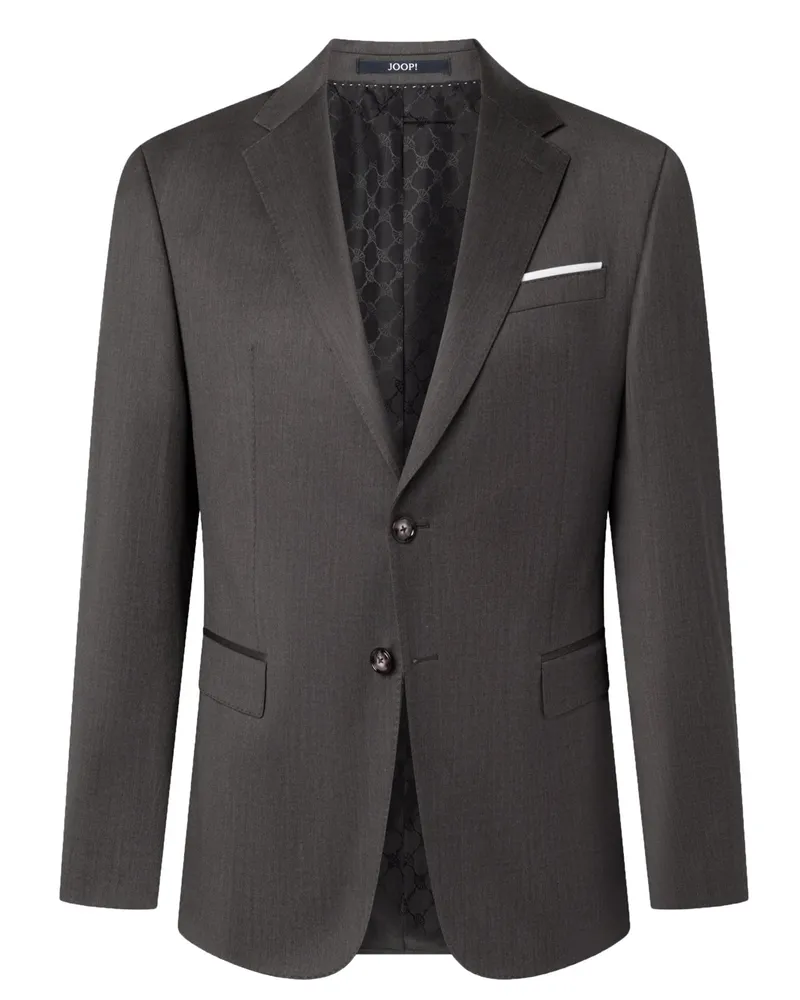 JOOP! Anzugsakko aus softer Schurwolle mit Stretchanteil, Slim Fit in Braun