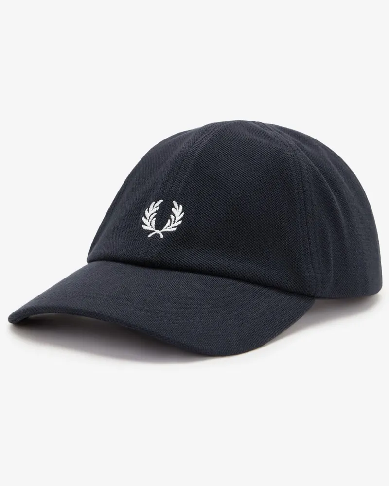 Fred Perry Cap aus einem Baumwoll-Piqué mit Logo-Stickerei in Marine