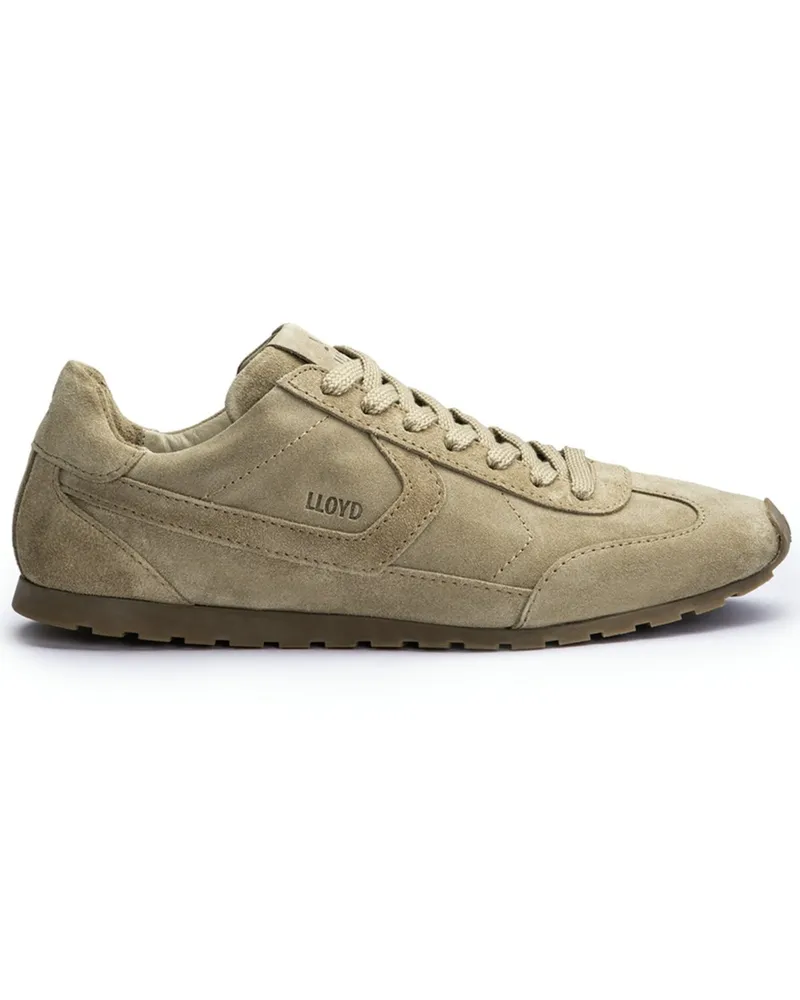 Lloyd Low Top Leder-Sneaker Velocity mit Variofootbed in Beige