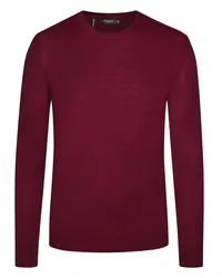 Maerz Rundhals Pullover aus Schurwolle Bordeaux