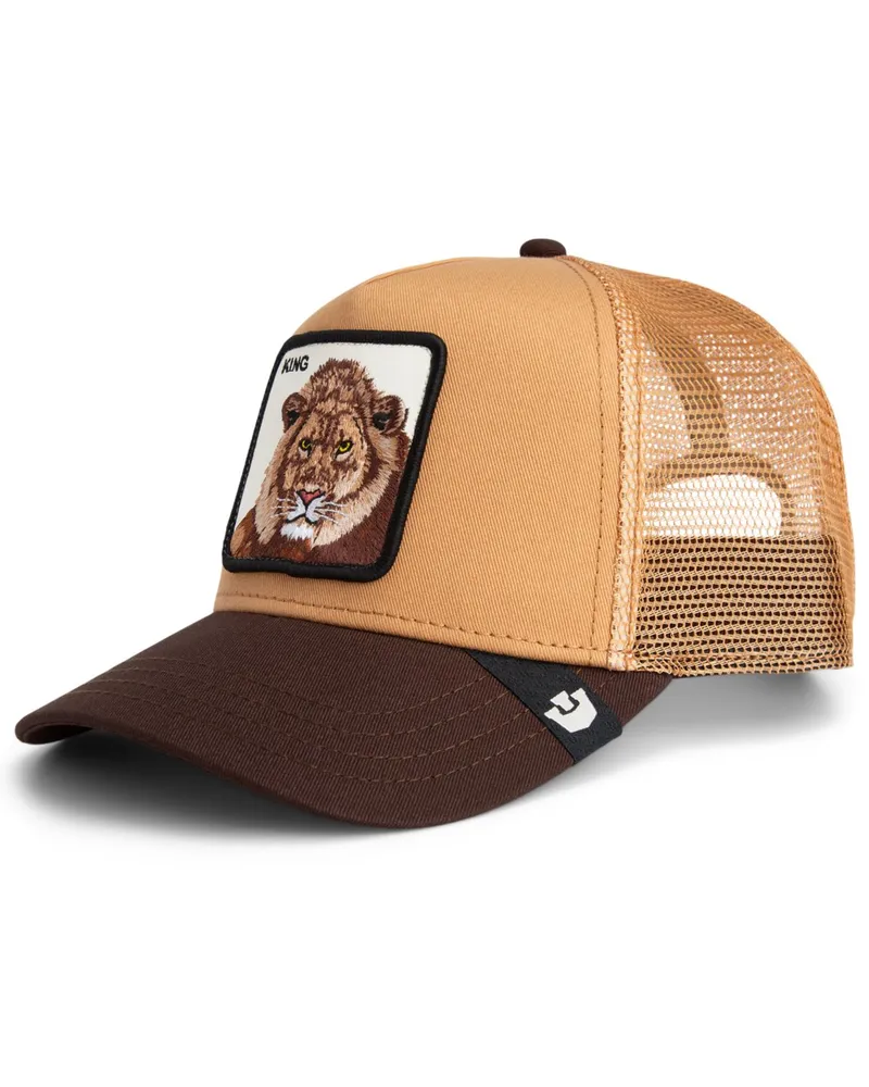 Goorin Bros. Cap mit Mesh-Netz und Aufnäher in Beige