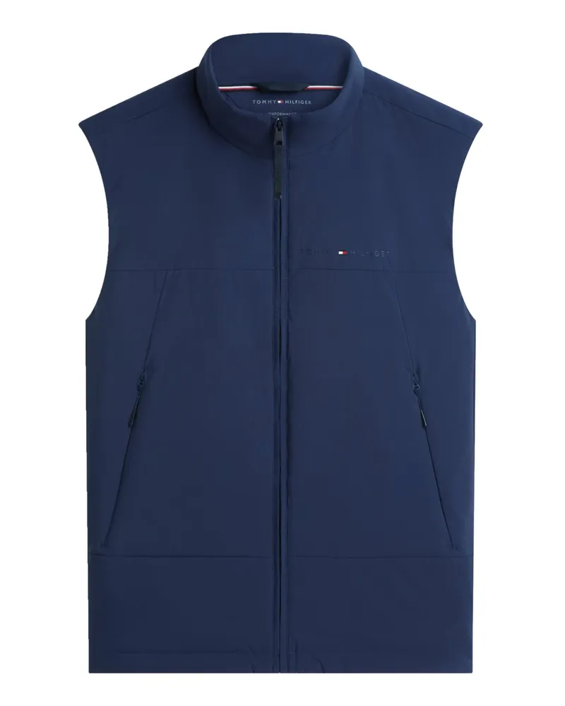 Tommy Hilfiger Leichtgewichtige und wasserabweisende Weste in Marine