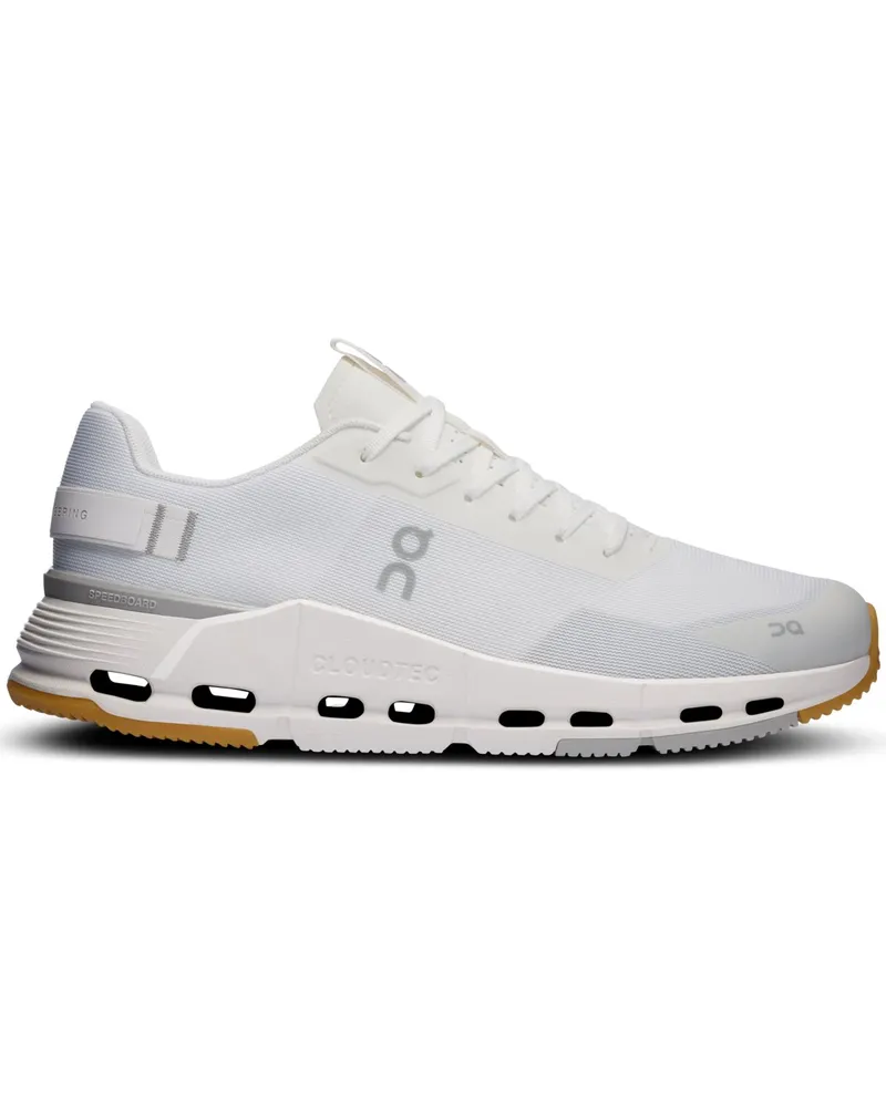 ON Weicher und ultraleichter Sneaker Cloudnova Form 2 in Weiß