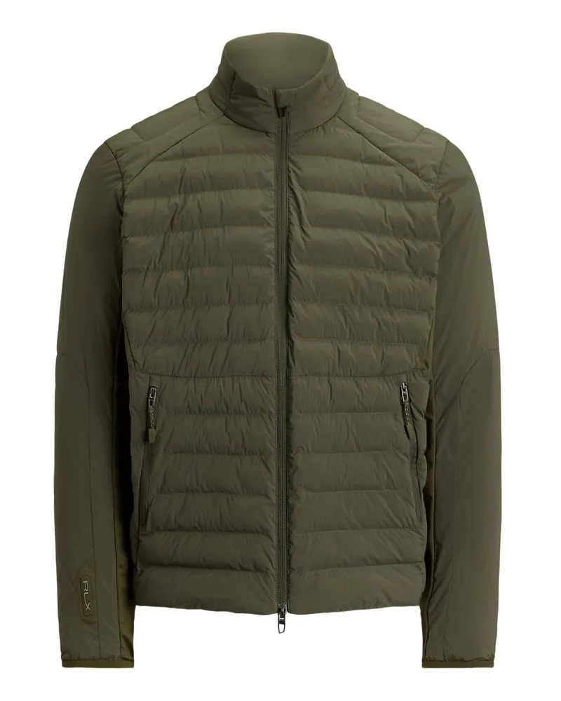 Ralph Lauren Hybride Steppjacke mit Softshell-Akzenten und Stretch in Grün