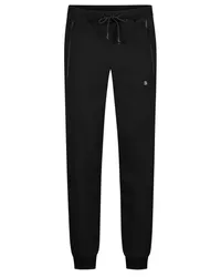 HUGO BOSS Sweatpants mit gummierten Details Schwarz