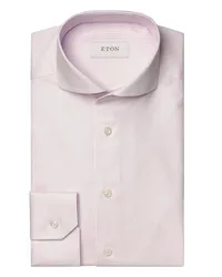 Eton Hemd mit Lyocell- und Stretchanteil, Slim Fit Rosenrot