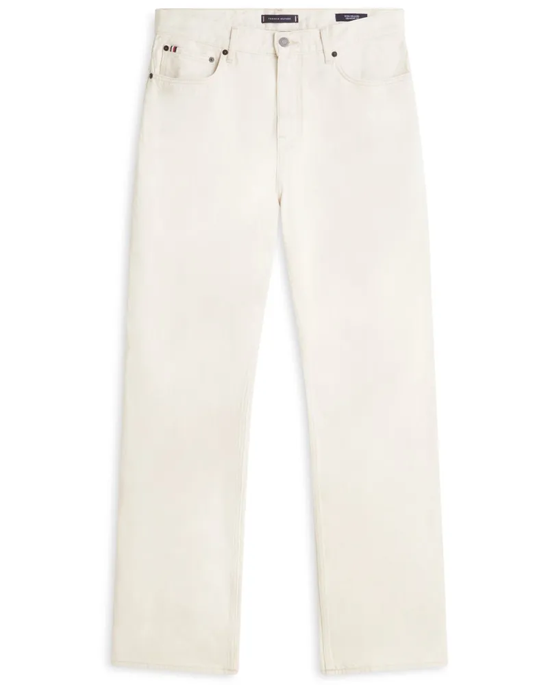 Tommy Hilfiger Jeans River in fester Denim-Qualität, Relaxed Straight Fit in Offwhite