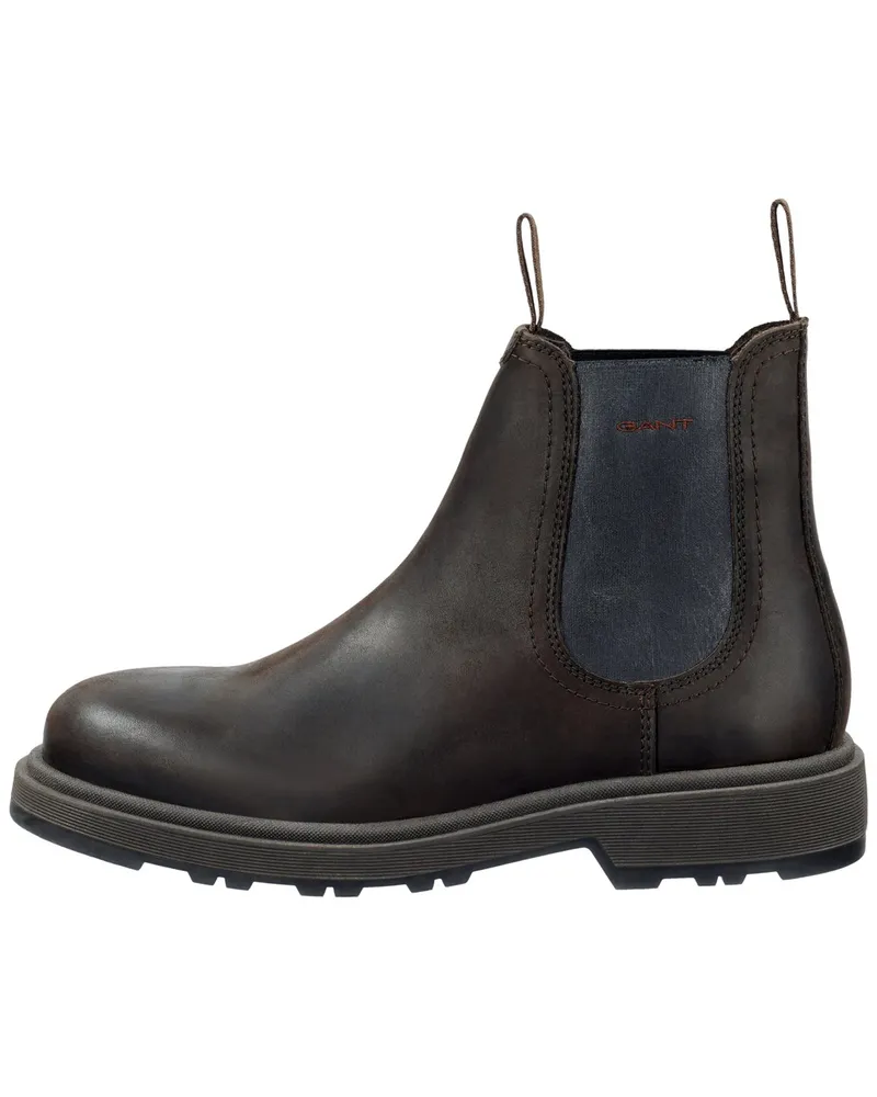Gant Chelsea Boots Blisdor aus Nubukleder in Dunkelbraun