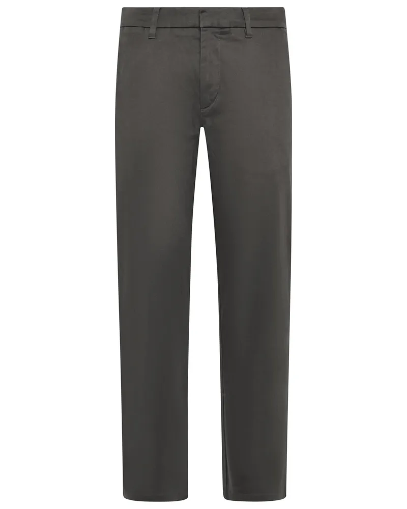 Marc O'Polo Chino Morot mit Stretchanteil, Tapered Fit in Anthrazit
