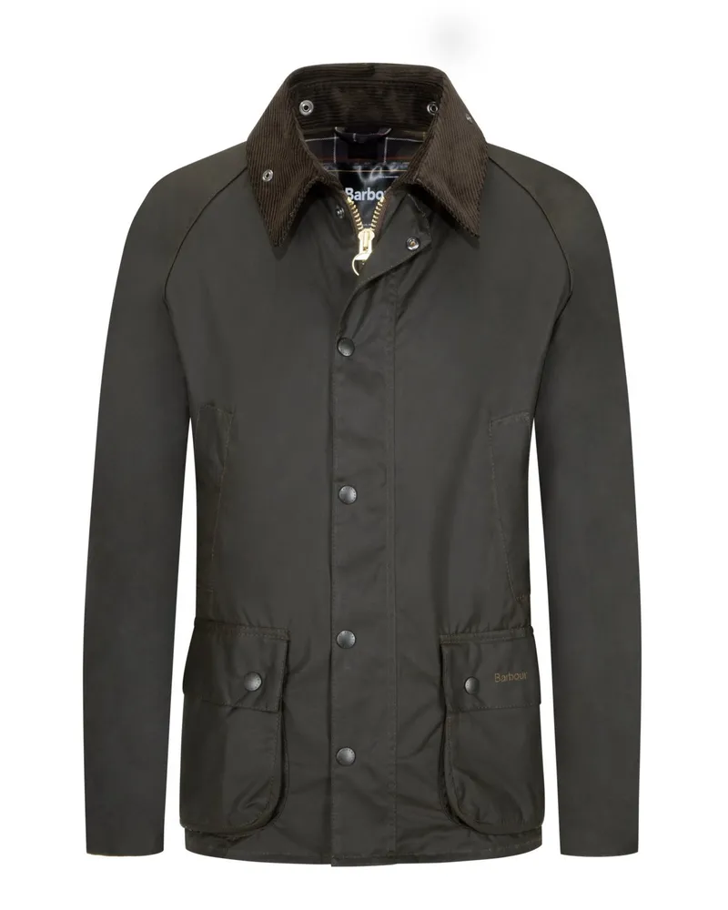 Barbour Freizeitjacke mit Wachs-Beschichtung, Bedale in Oliv