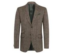 Sakko London aus Harris Tweed mit Ellenbogenpatches in