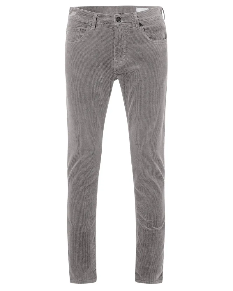 Baldessarini 5-Pocket-Cordhose Jack aus einem Baumwolle-Lyocell-Mix in Grau