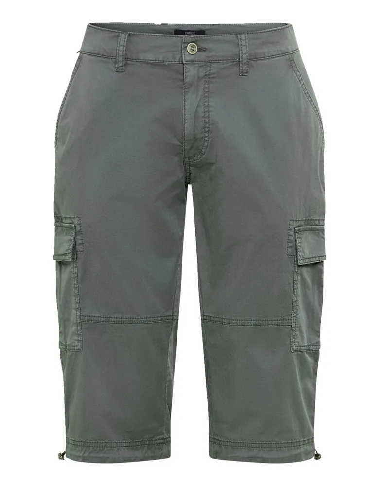 Eurex by Brax Capri-Bermuda Bill mit Stretchanteil, Regular Fit in Grün