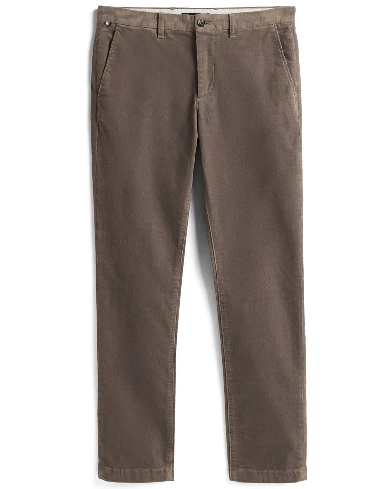 Tommy Hilfiger Cordhose Denton mit Stretchanteil, Straight Fit in Beige