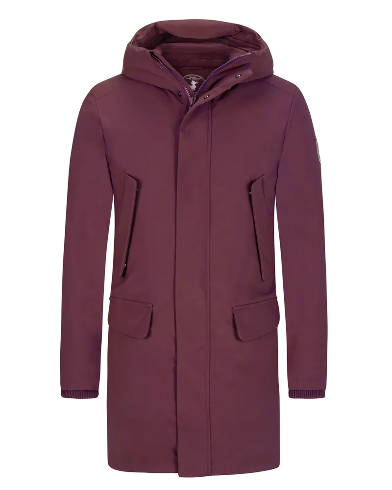 Save The Duck Langer Parka Wilson mit PLUMTECH®-Füllung in Dunkelrot