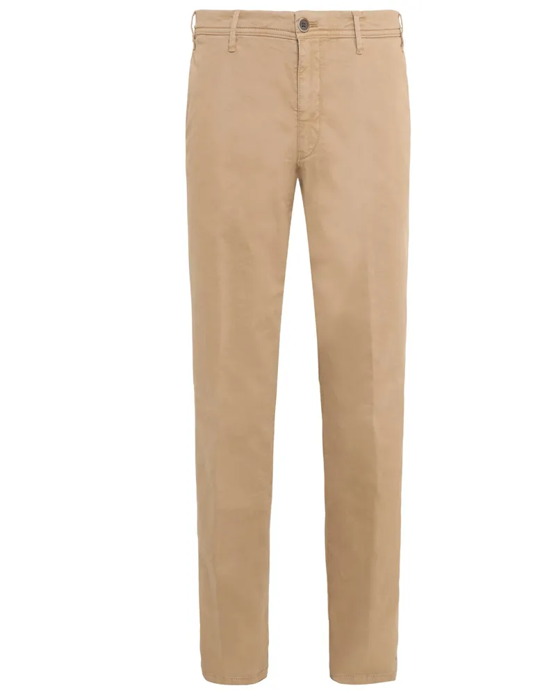 Hiltl Chino Tavi mit Stretchanteil, Slim Fit in Beige