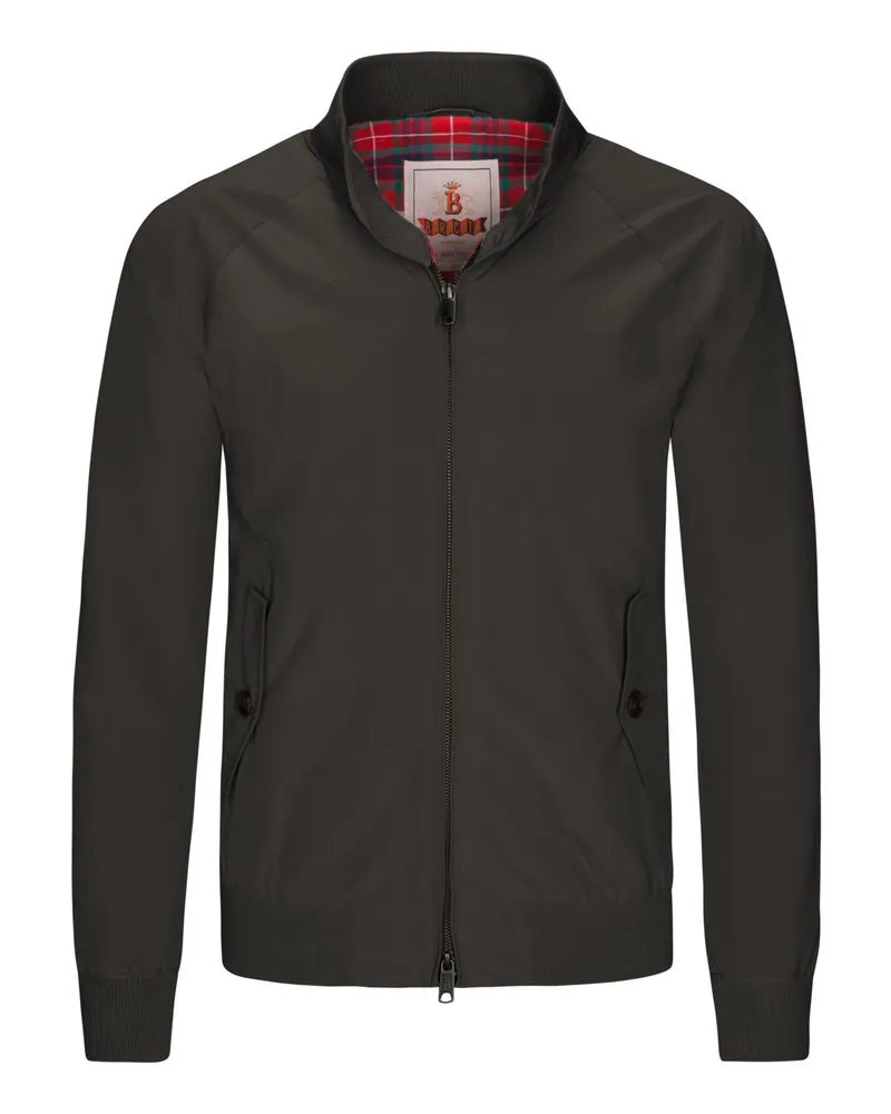 Baracuta Blouson in Bomber-Look mit Tartan-Innenfutter in Marine