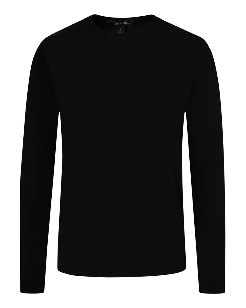 Ralph Lauren RLX-Longsleeve mit Lyocell und Stretch in Schwarz