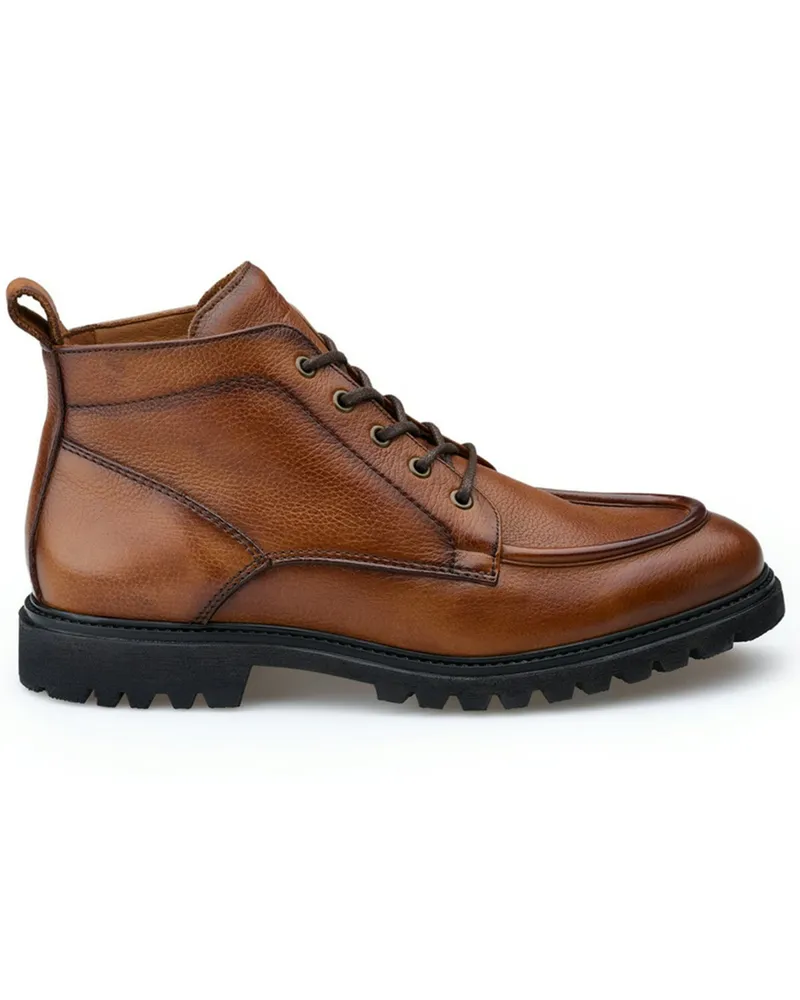 Lloyd Lammfell-gefütterte Boots SELECT 327L mit Variofootbed in Cognac