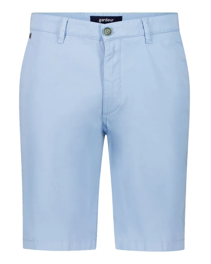 Atelier GARDEUR Glatte Chino-Shorts Jasper aus Baumwolle, Modern Fit in Hellblau