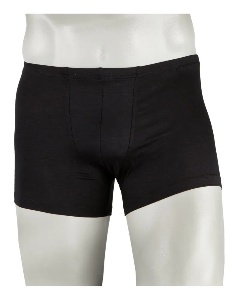 Zimmerli Unifarbene Trunk mit Soft-Bund Schwarz