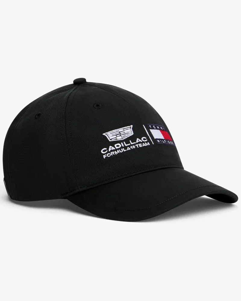 Tommy Hilfiger TH x Cadillac Formula 1® Team Baseball-Cap mit Logo in Schwarz